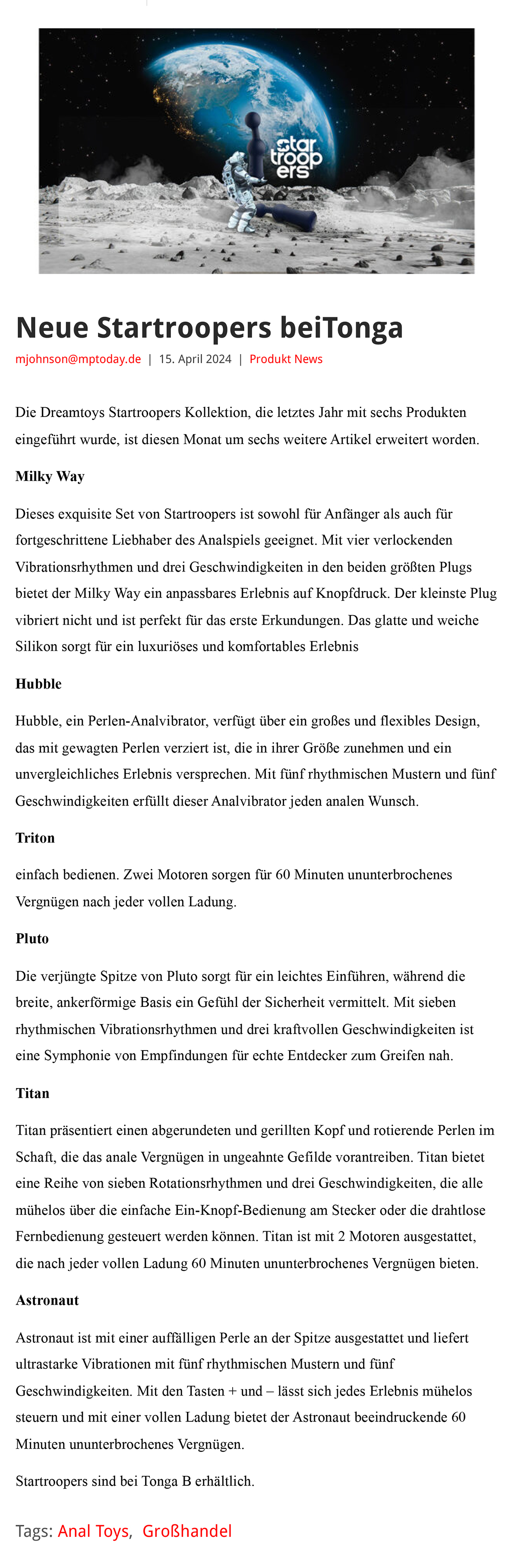 2024-04 eLine Online - Dreamtoys Startroopers